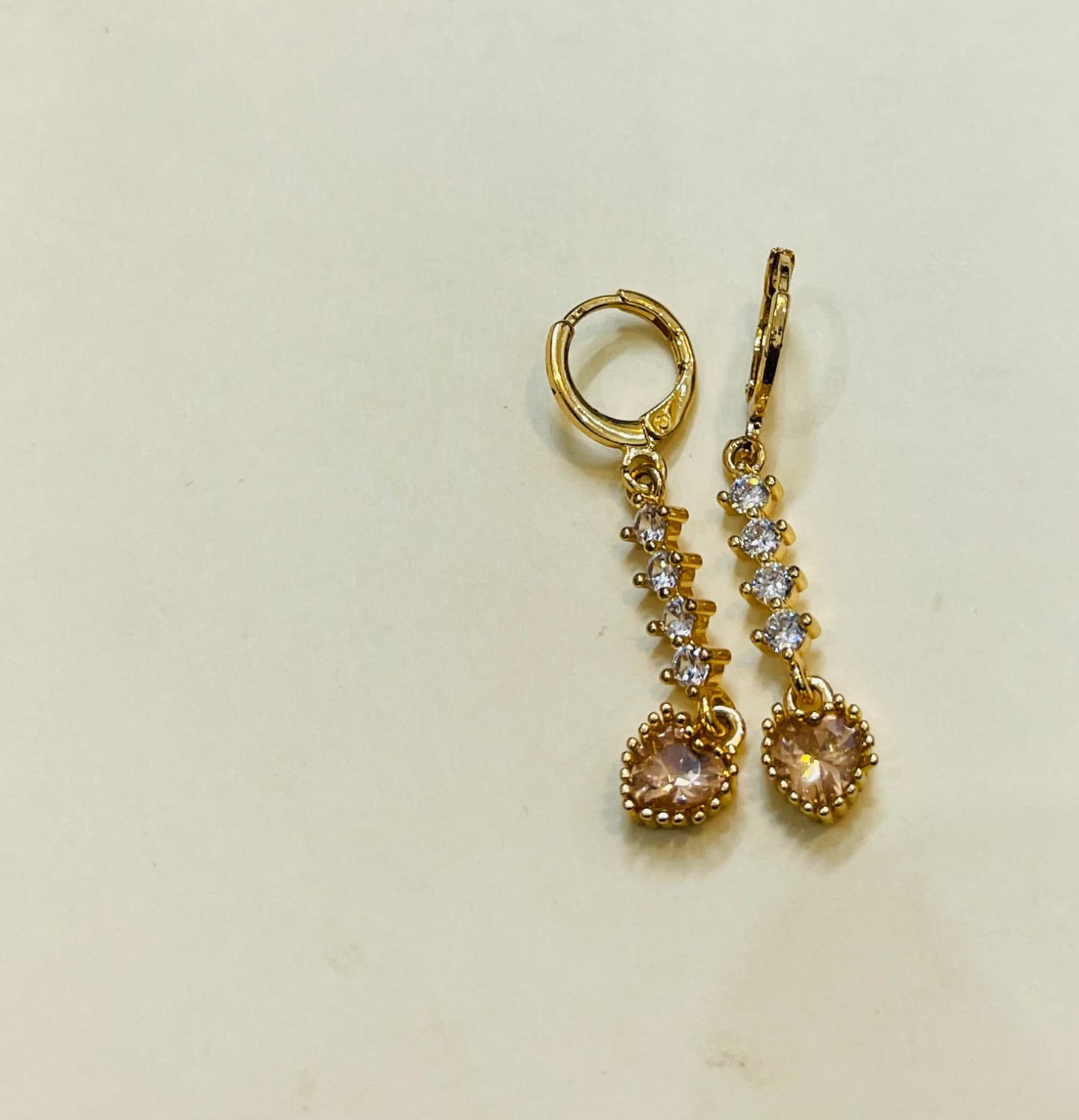 Heart Drop Earrings