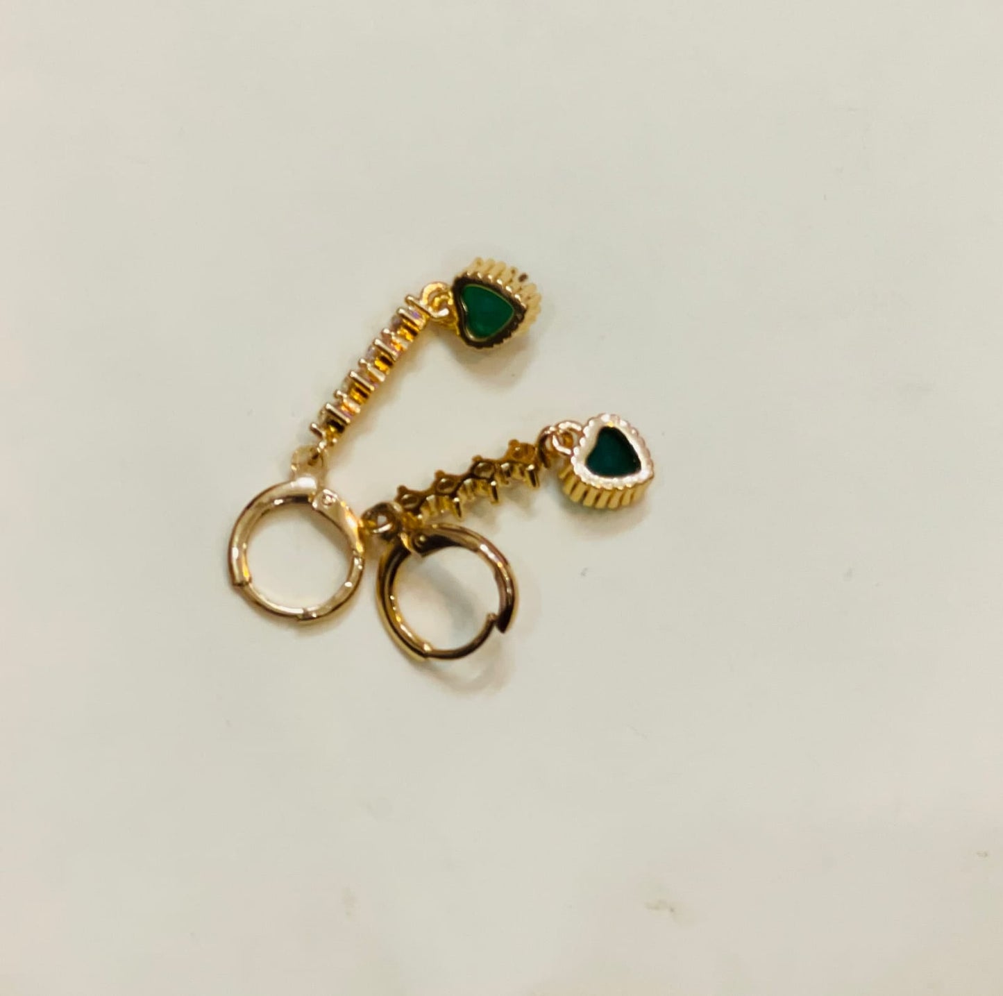 Heart Drop Earrings